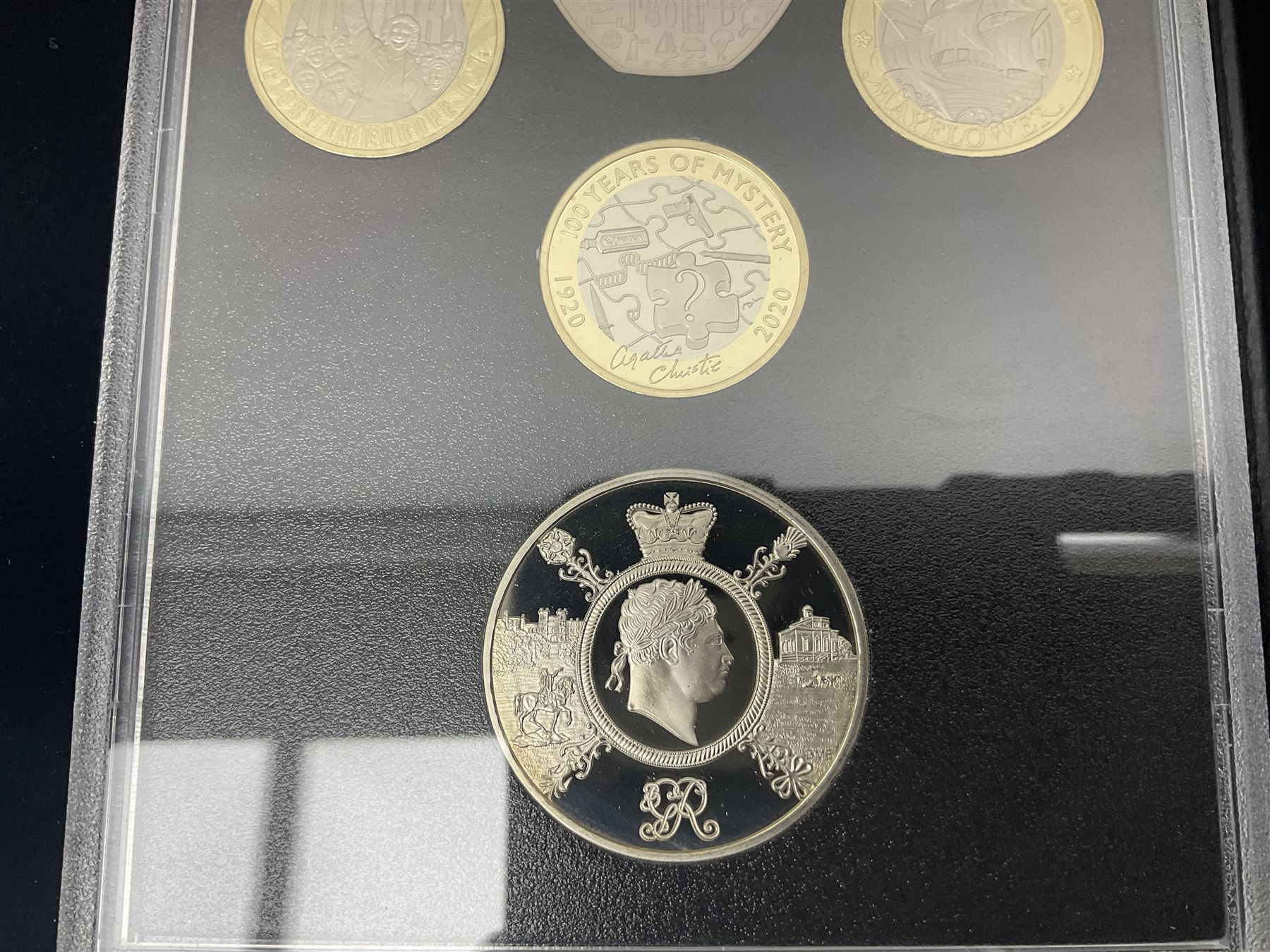 The Royal Mint United Kingdom 2020 proof coin set collector edition, cased with certificate