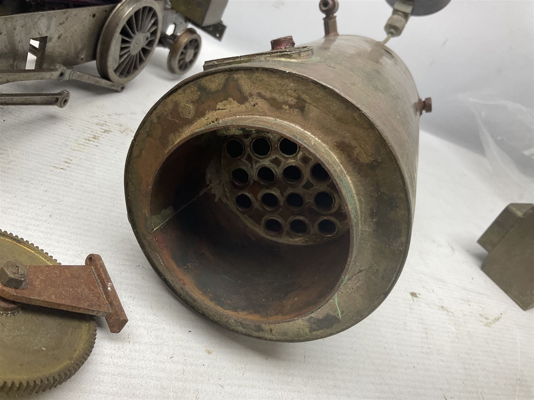 Three part-built live steam locomotives - 1.75