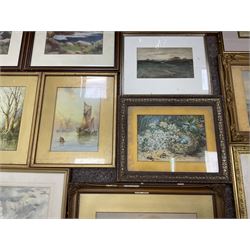 Collection of principally early 20th century watercolours, artists including George Sykes, David James Carr, W Hamilton Booth, Kate Patterson, C Maurice, J Russell, etc