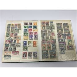 Great British, Commonwealth and World stamps, including South Africa, Malta, Falkland Islands, Gambia, Hong Kong, Grenada, Nyasaland, Somaliland, Antigua etc, housed in six albums or stockbooks