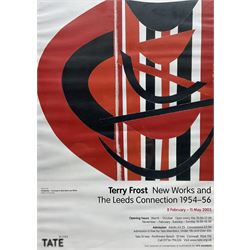 The Tate St Ives: 'Terry Frost - New Works and the Leeds Connection 1954-56' poster (2003) 42cm x 30cm