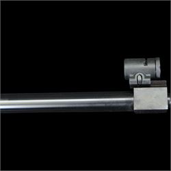 Webley Osprey .177 side-lever air rifle, 18 inch barrel with adjustable sights, serial number 4464, overall L109cm