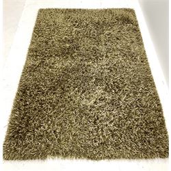 Bronze shagpile rug 