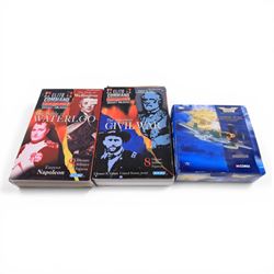 Elite Command Collectors Series diecast soldiers, inlcuding The American Civil War and Waterloo sets, Corgi Aviation Archive model and five model tanks including Corgi example, all boxed