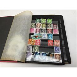 Great British and World stamps, including pre-decimal Queen Elizabeth II, Belgium, Canada, Costa Rica, Honduras, Japan etc, housed in various albums, stockbooks and loose, in one box