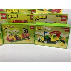 Lego Fabuland - twelve 1980s sets nos.3641, 3644, 3645, 3654, 3659, 3660, 3662, 3664, 3666, 3667, 3668 and 3669; all boxed (12)