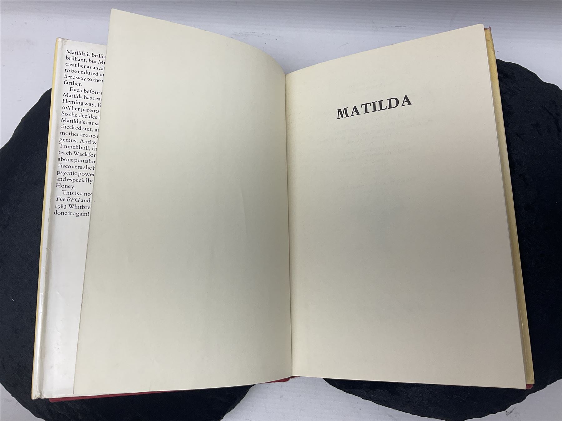Dahl (Roald) Matilda, illustrated by Quentin Blake, first edition 1988, with dust-jacket