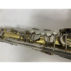 Lafleur by Boosey & Hawkes student tenor saxophone in fitted case with accessories, built in Czechoslovakia
 