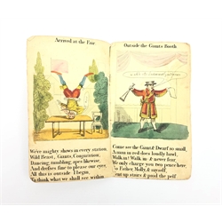  Cruikshank illustrations - disbound and lacking copy of London Oddities with twelve hand coloured engravings. Published August 8 1822 by Hodgson & Co 10 Newgate Street.  