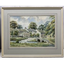 Anita Hall (British 20th Century): West Yorkshire Scenery, pair watercolours signed max 33cm x 49cm (2)