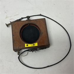 Selection of Brass Camera Lenses, to include Ross London lens 8 1/2 x 6 1/2, Beck Symmetrical lens, etc together with lens holders 