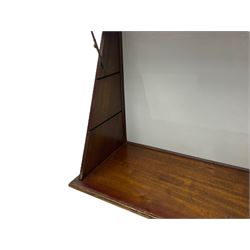 Cadbury's Chocolate - 20th century mahogany framed point-of-sale counter top display cabinet