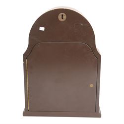 The Wildlife Clock by Conrad Franz, 8-day mechanical movement striking on a bell, mantel or wall mountable, with key H37cm