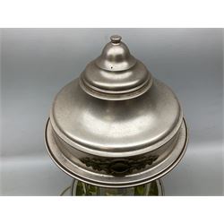 1970s rain oil lamp, H63cm