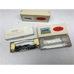 'N' gauge - two Union Mills locomotives comprising 'Director' Class D11 4-4-0 'Prince Albert' No.62663 and Class J11 0-6-0 No.64292; each in original box with paperwork; Class A4 4-6-2 locomotive marked Trix W. Germany with tender marked Grafar in Langley Miniature box; and kit-built BH Enterprises Class B12 4-6-0 locomotive No.60512 with Grafar chassis; boxed (4)