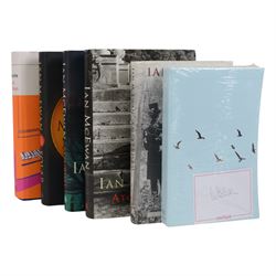 Ian McEwan signed first edition books, comprising Waterstones Edition On Chisel Beach, Sol...