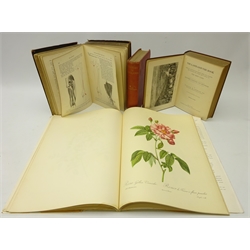  Text-Book of Anatomy edited by Frederic Henry Gerrish, 1899, with 950 engravings, History of England by George Macaulay Trevelyan, 1927, The Land and the Book by William M. Thompson, published by Harper & Brothers and Pierre-Joseph Redoute 'Roses 2', The Ariel Press   