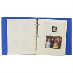 Queen Elizabeth II mint decimal stamps, face value of usable postage approximately 560 GBP