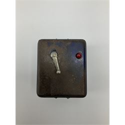 Hornby Dublo - three-rail EDG7 Tank Goods Train set with LMS black 0-6-2 Tank locomotive No.6917, two wagons (lacking brake van), quantity of straight and curved track and controller, in earlier long box.