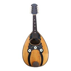 Two mandolins, including Francesco Perretti example, and a New Windsor Patent banjo, for restoration