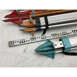 Land Surveying equipment - Nikon AX-2s Automatic Level 360 degrees, serial no.810890; in carrying case with instructions; Nikon Electronic Distancemaster Prism; in carrying case; Imax B6AC Dual Power Professional Balance Charger/Discharger; in carrying bag; Omni Zero 