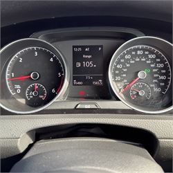 VW Golf, 2 Litre diesel, Automatic, 2018, Grey, MOT till 04/04/2026, 95.500 miles (KT67 NYB) - Car play, Parking sensors - this vehicle is subject to 10% plus VAT buyers premium (12% in total)