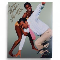 Eight James Bond signed 10 x 8