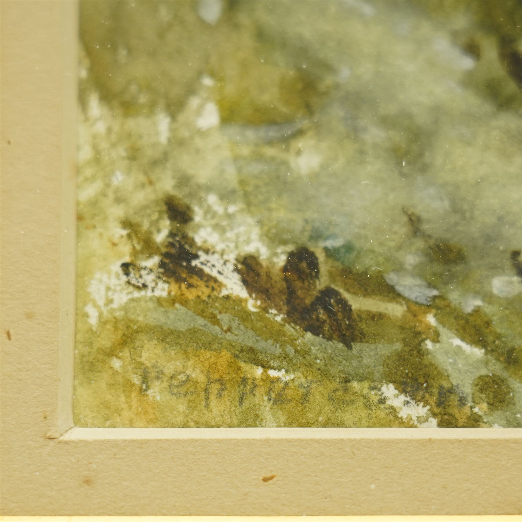 Arthur Douglas Peppercorn (British 1847-1924): 'A Cloudy Day', watercolour faintly signed, titled on mount 22cm x 32cm 