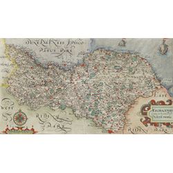 Gulielmus Hole (British ?-1624) and Christopher Saxton (British 1540-1610): 'Eboracensis C...