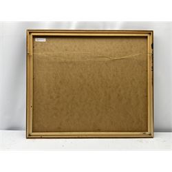 Maude Burge (New Zealand 1865-1957): Tunisian Street with Figures, watercolour signed 31cm x 39cm