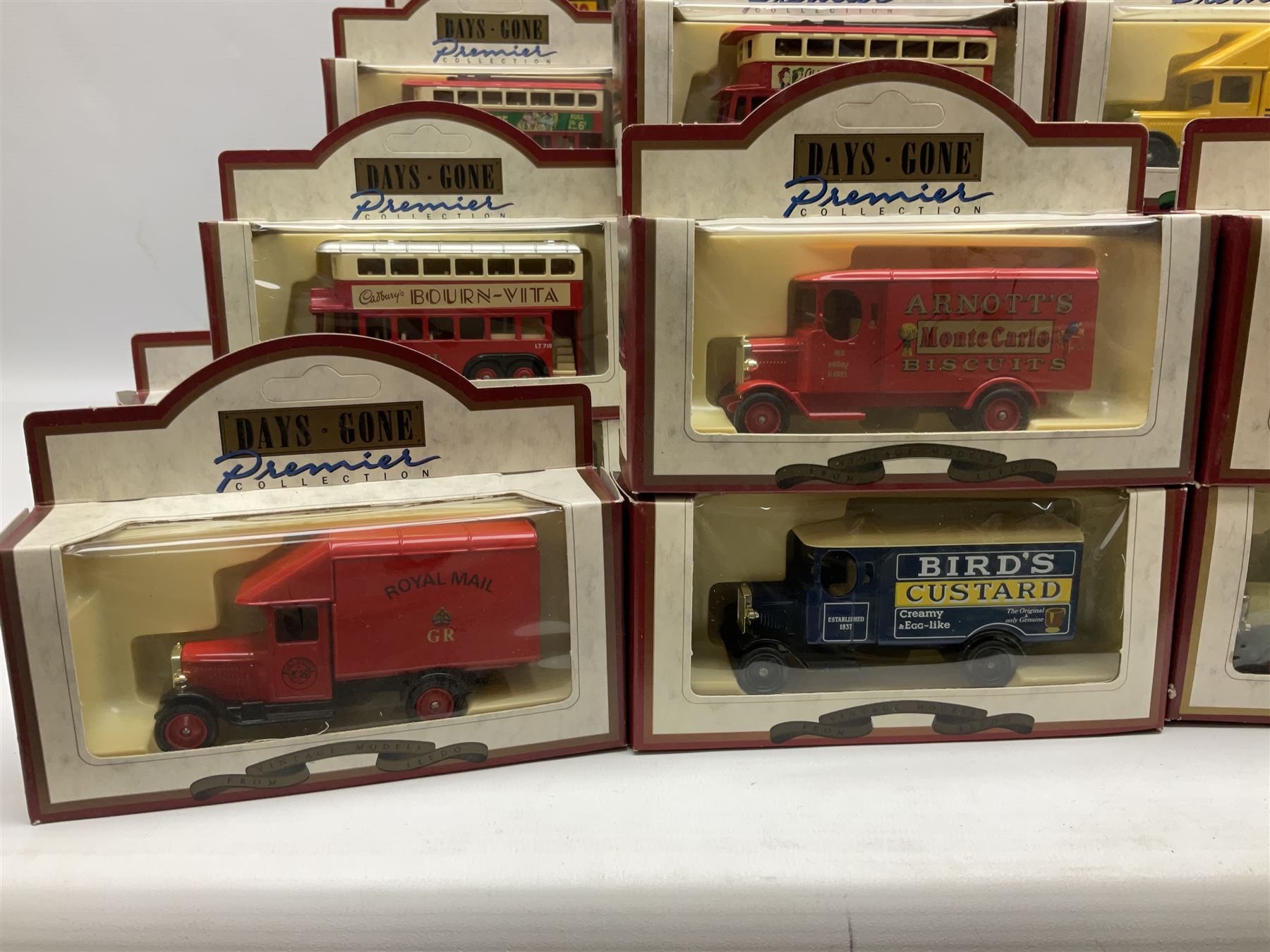 Fifty-two Days Gone Premier Collection die-cast models, all boxed (52)