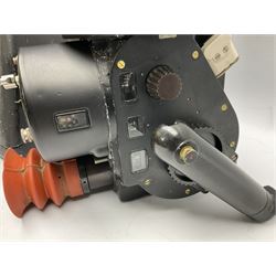 Air Ministry Periscopic Sextant Mk.2B, possibly by Kelvin & Hughes, Ref.No. 6B/2838 Serial No. 158KH1/59, bearing Fenns (Farnborough) Ltd label; in black pyramid shaped stowage case with various labels