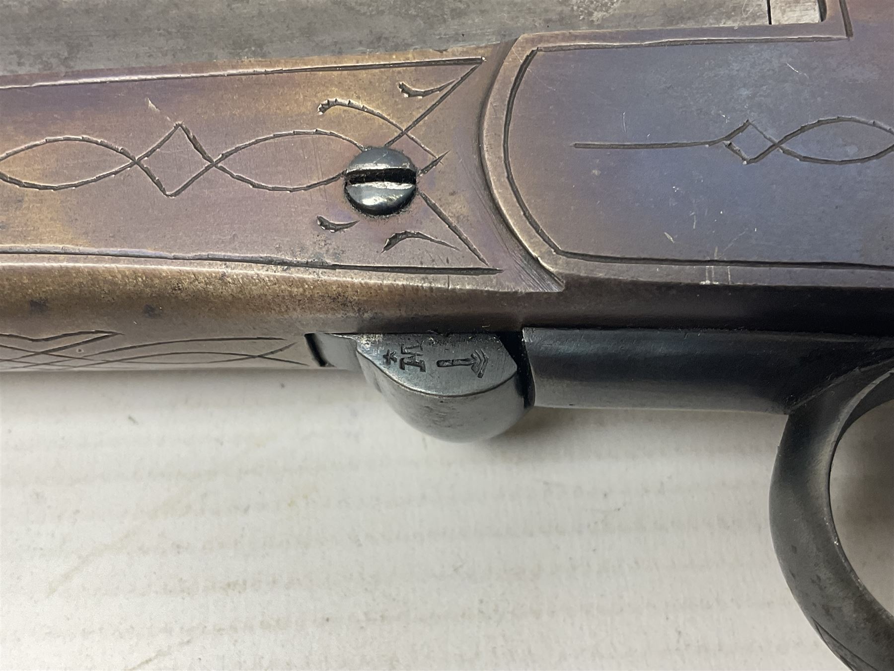 SHOTGUN CERTIFICATE REQUIRED - Belgian .410 folding single barrel hammer shotgun, with 75cm(29.5