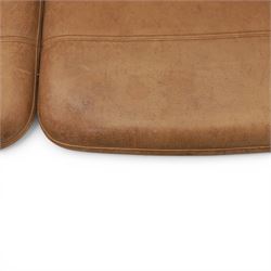 De Sede - mid-20th Century DS-50 two seat sofa, upholstered in tan leather 