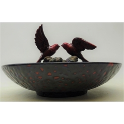  Royal Doulton limited edition 'Beijing Bird Bowl' no. 78/100, D30cm   