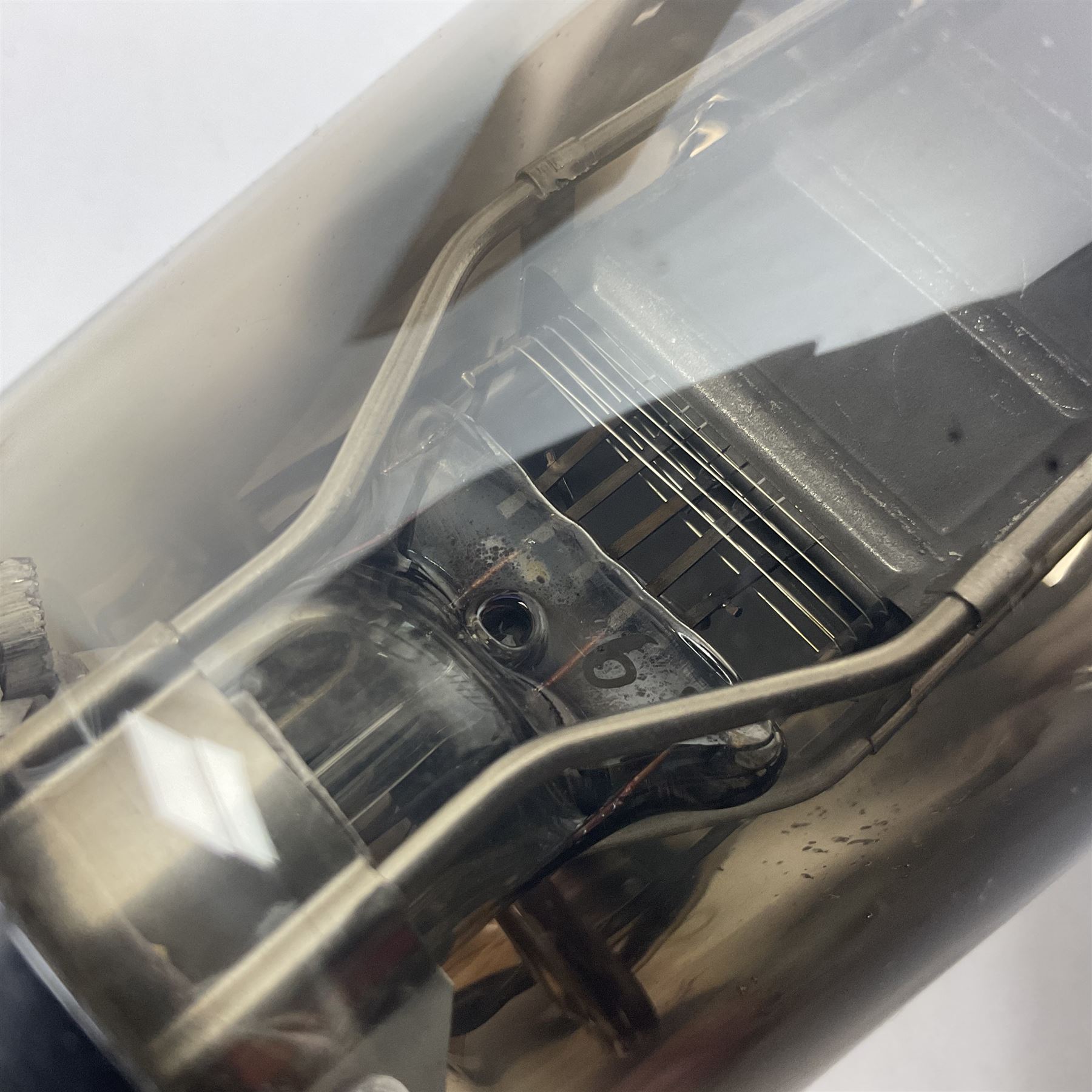 Osram thermionic radio valve/vacuum tube PX25 four pin, in original box 