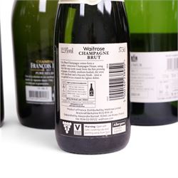 Mix Champagne, including F. Dubois, Moet & Chandon, Charles Orban, Louis Delaunay etc  