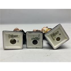 Sixteen Royal Doulton Charles Dickens figures, to include Oliver Twist, Fat Boy, Fagan, Stiggins etc, all with printed marks beneath