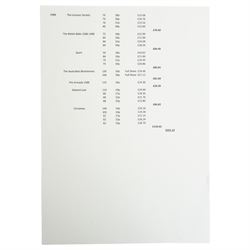 Queen Elizabeth II mint decimal stamps, from 1988 with 'The Australian Bicentenary', 'Edward Lear', 'Christmas' etc, face value of usable postage approximately 550 GBP
