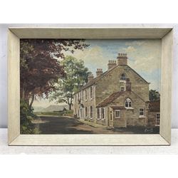 Don Micklethwaite (British 1936-): The Everley Hotel - Hackness, oil on board signed, titled verso 41cm x 60cm