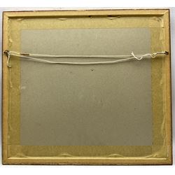 Rowland Henry Hill (Staithes Group 1873-1952): Hanging out Washing at Ugthorpe Mill, watercolour signed 21cm x 26cm