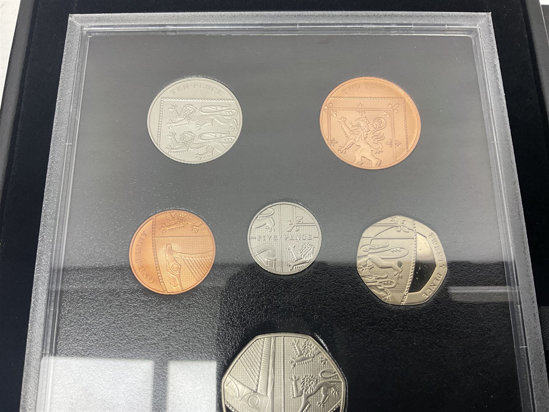 The Royal Mint United Kingdom 2014 proof coin set collector edition, cased with certificate