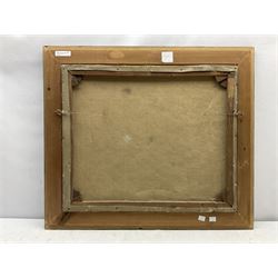 George Herbert Buckingham Holland (British 1901-1987): 'Chinese Theatre' still life, oil on canvas signed 51cm x 61cm