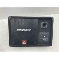 Pair of Peavey unpowered monitors serial nos.E1195442/E1195449 L55cm (2)