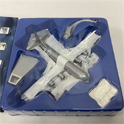 Corgi - Aviation Archive, eight models comprising three ‘Military’ and five ‘Berlin Airlift’ 1:144 scale models, to include limited editions AA31502 Bristol Britannia 312F ‘XX-367’ ‘Team Spirit’ A&AEE Boscombe Down no.686/2500; 48104 Boeing C-97A Stratofreighter Military Air Transport Services no.2815/4000; 47205 Avro York - RAF; 47403 Avro Lancastrian; all boxed (8)