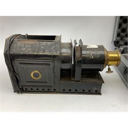 Magic lantern together with Sanyo VM-D66P video camera in flight case