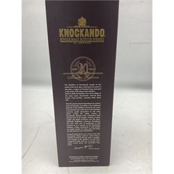 Knockando, twenty one year old, Scotch whisky, 70cl, 43% vol, in box   
