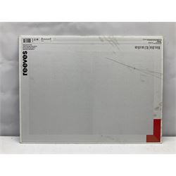 Robert Nixon (British 1955-): Southern Railway local train passing a Bedford OB Coach in the 1940's, oil on canvas board signed and dated '21, 45cm x61cm