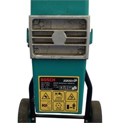 Bosch 2200HP AXT electric garden chipper