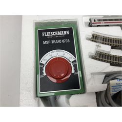 Fleischmann 'N' gauge 'Piccolo' - No.9381 ICE 2 (InterCity Express) Start Set; boxed